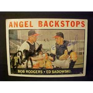  Bob Rodgers & Ed Sadowski Los Angeles Angels #61 1964 