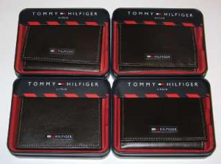 NEW ~Tommy Hilfiger Brown Tri fold Wallet ~ Gift Quality  