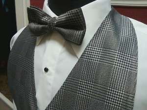 Chaps Ralph Lauren Platinum Formal Vest & Tie 560  