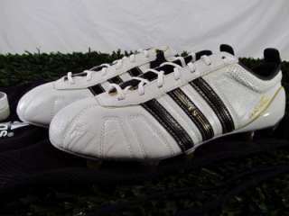   Adipure IV 4 SL FG Super Light US 8 Soccer Boot Shoe Cleats WHITE