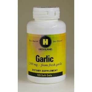 Garlic Soft Gels (Garlic Oil Concentrate from 1,500 mg. fresh garlic 