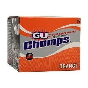 Gu Chomps Orange 16 Packets