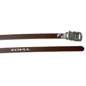  Soma LEATHER TOE STRAPS BROWN
