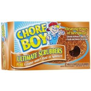  Chore Boy Copper Scouring Pad 2ct (Quantity of 5) Health 