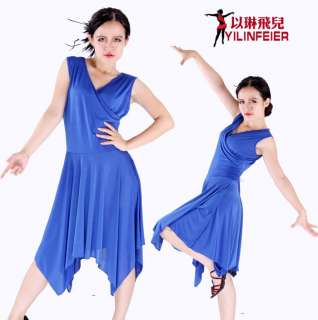 NEW Latin salsa tango Ballroom Dance Dress #D033  