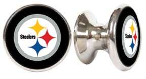 Pittsburgh Steelers NFL Stainless Dresser Knob / Pull  