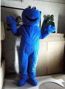 Sesame Street Elmo/Cookie Monster Mascot Costume Adult SIZE Halloween 