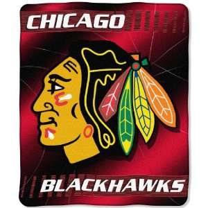  Chicago Blackhawks NHL Style 50x 60 Imprint Micro Raschel 