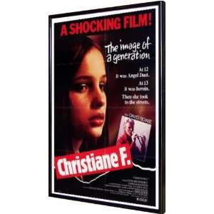  Christiane F 11x17 Framed Poster