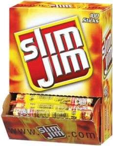 Slim Jim Original Smoked vending Snacks 300 Packs New  