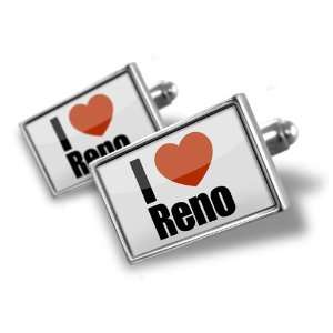 Cufflinks I Love Reno region Nevada, United States   Hand Made Cuff 
