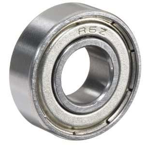 Ball Bearing SAE52100 Chrome Steel Double Shielded R6ZZ .375 Bore x 