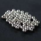 Jewelry Findings 925 Sterling Silver Stopper Spacer Beads 4mm SMG2