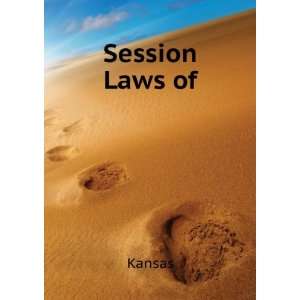  Session Laws of Kansas Books