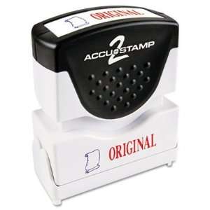 Consolidated Stamp 035540 Accustamp2 Shutter Stamp With Microban Red 