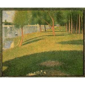 FRAMED oil paintings   Georges Pierre Seurat   24 x 20 