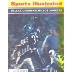  Calvin Hill autographed Sports Illustrated Magazine 