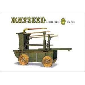  Hayseed Hudson Engine 1 New York   Paper Poster (18.75 x 