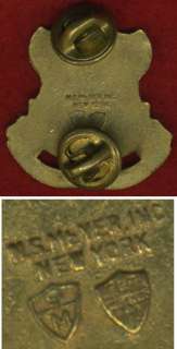 WWII WW2 Collar disk CHICKAMAUGA 19th Infantry Regt.  