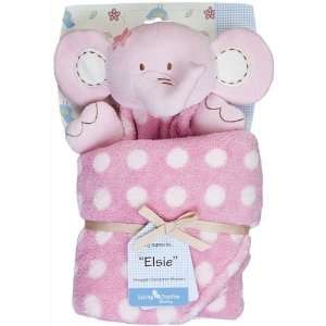   Living Textiles Baby Snuggle Character Blanket   Elsie Elephant Baby