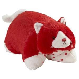  My Pillow Pets Love Kitty   Large (Red And White) Toys 
