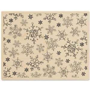  Snowflake Background   Rubber Stamps Arts, Crafts 