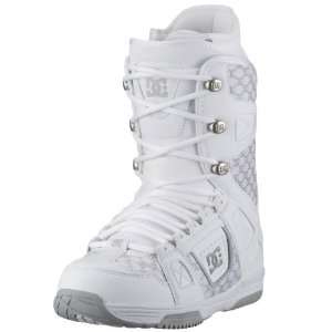  DC Phase 09 Mens Snowboard Boots Winter White SZ 7.5 
