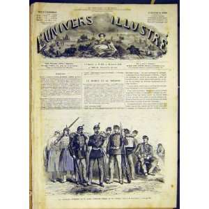  Uniforms Military Guard Mobile French Print 1868