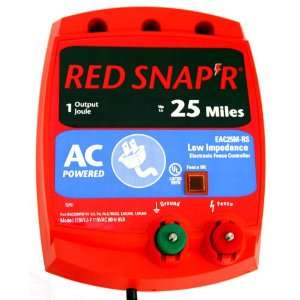  Red Snapr EAC25M RS 25 Mile AC Low Impedence Fence 