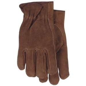   4066M Medium Smoke Brown Unlined Split Leather Gloves Electronics