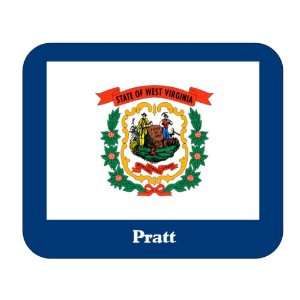  US State Flag   Pratt, West Virginia (WV) Mouse Pad 