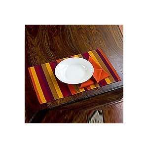   placemats and napkins, Casaca Fiesta (set for 4)