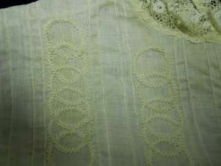 Antique Vict. BABY CHRISTENING Baptismal GOWN DRESS Beautiful 