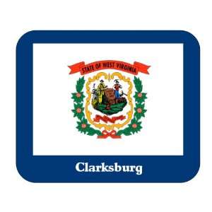  US State Flag   Clarksburg, West Virginia (WV) Mouse Pad 