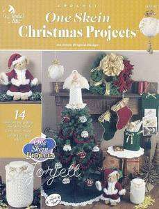 Crochet One Skein Christmas Projects Annies Attic Tree Top Angel 