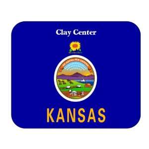  US State Flag   Clay Center, Kansas (KS) Mouse Pad 