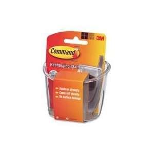 Products   Recharging Station/w Command, Adhesive Strips, 2/PK, Clear 