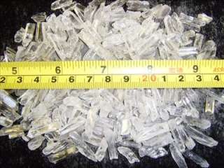 Tiny Clear Quartz Crystal   50 Gram Pieces Lot  