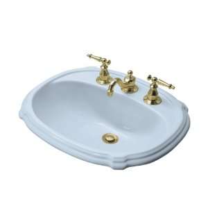   2189 4 6 Portrait Self Rimming Lavatory with 4 Centers, Skylight