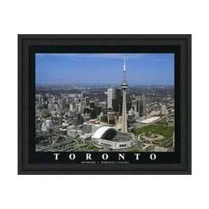  Skydome Toronto Blue Jays Aerial Framed Print Sports 