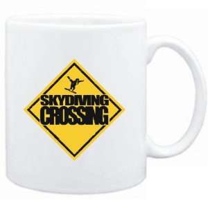 Mug White  Skydiving crossing  Sports 