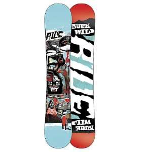  Ride Buck Wild Freestyle Snowboard 2012   155 Sports 