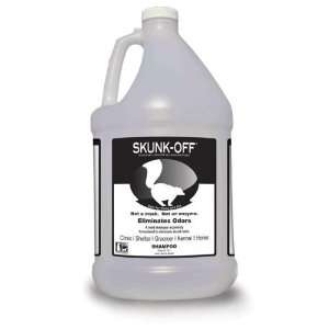  Skunk Off Pet Shampoo, 1 Gallon