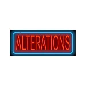  Alterations Neon Sign