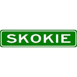  SKOKIE City Limit Sign   High Quality Aluminum Sports 