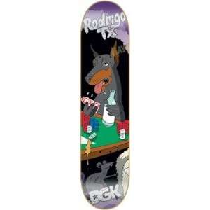  DGK Rodrigo TX Playas Club Skateboard Deck   7.9 x 32 