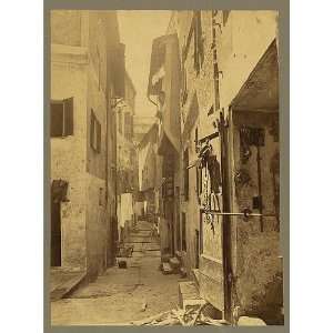    Syria,Jerusalem,Israel,Cluttered Alley,c1904