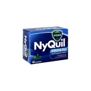  Vicks Nyquil Multi Symptom Cold & Flu Liquicaps 40 Health 