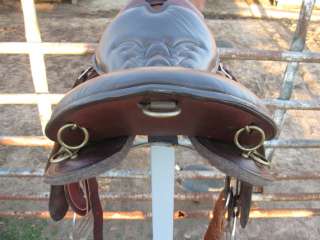 This saddle was built in Memphis and is stamped in 7 places. Once on 