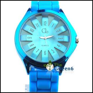 NEW Jelly Fashion Silicone Classic Design Unisex Wrist Watches 8 